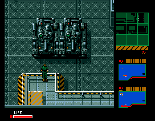 Metal Gear 2: Solid Snake (1990) - MSX2 gameplay on blueMSX